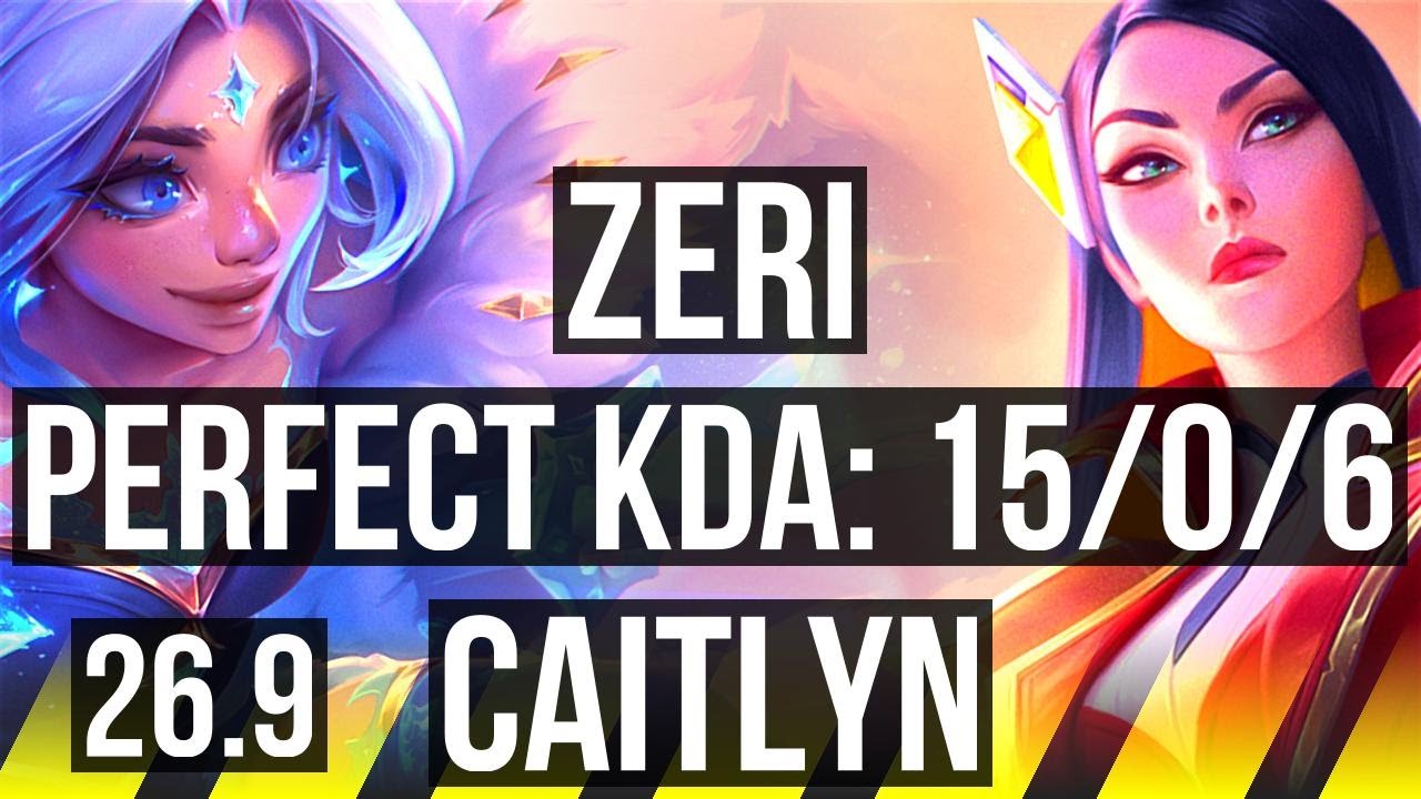 Watch Zeri & Janna carry their team against Caitlyn & Sett in Challenger elo! 
Highlights: Perfect KDA: 15/0/6. 
Learn what runes to use, what items to build, understand how to lane, teamfight, and outplay your opponents as #Zeri. 
/// #LeagueOfLegends high elo replay 
 
Thank you for watching! 
Did you learn something new? Share it in the comments! 
If you liked this video, please leave a thumbs up, if you disliked it, be sure to give me feedback in the comments. I appreciate your support! 
 
~~~| DOMISUMREPLAY |~~~ 
High elo replays for every role and champion. Improve your gameplay. Many uploads per day. 
 
~~~| WATCH MORE |~~~ 
Zeri channel: https://www.youtube.com/channel/UCLXqTSPy6ji2idCcsdC_Ejg?sub_confirmation=1 
 
More replays of: 
- Zeri vs Caitlyn: https://www.youtube.com/playlist?list=PLvxHtIbUMxgIM5ayfKsH5JnZN29oyuHXU 
- Zeri with Janna: https://www.youtube.com/playlist?list=PLvxHtIbUMxgKCjOnoTFtYlWbzdbNafjnX 
- Zeri ADC: https://www.youtube.com/playlist?list=PLvxHtIbUMxgJZ3Qi0LPN4N65SxN18thrA 
 
~~~| MATCH INFO |~~~ 
GAME TYPE: Ranked Solo/Duo 5v5 
REGION: BR 
AVERAGE RANK: Challenger 
SEASON: Season 2026 
PATCH: 26.9 
 
~~~| SPECTATED PLAYER |~~~ 
CHAMPION: Zeri 
SKIN: Winter Wonder Zeri (Amethyst) 
RANK: Challenger 
RIOT ID: mello # zeri 
OP.GG: https://op.gg/summoners/br/mello-zeri 
RUNES: PRECISION - Lethal Tempo, Triumph, Legend: Alacrity, Cut Down; INSPIRATION - Magical Footwear, Biscuit Delivery (Adaptive Force + Adaptive Force + Health) 
 
~~~| OPPONENT |~~~ 
CHAMPION: Caitlyn 
SKIN: Battle Academia Caitlyn 
RANK: Master 
RUNES: PRECISION - Lethal Tempo, Presence Of Mind, Legend: Bloodline, Cut Down; SORCERY - Absolute Focus, Gathering Storm (Attack Speed + Adaptive Force + Health) 
 
I am not one of the summoners playing in the matches uploaded to this channel, so I am unfortunately unable to answer questions about decisions made by the summoners in the game. 
 
played at 2026-05-11 12|45|29 (CEST); rec on sd-kiwi at 2026-05-12 14|59|58 (CEST); mtdt at 2026-05-12 15|30|53 (CEST); BR-3239991014-ADC-RED