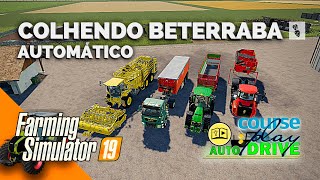 Colhendo Beterraba Automático AD/CP | FARMING SIMULATOR 19 TUTORIAL screenshot 4