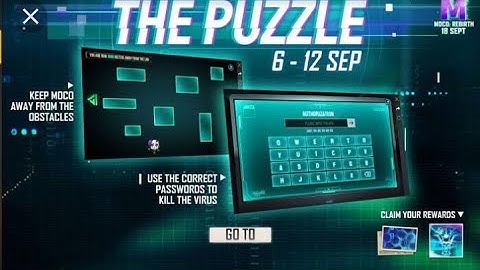 Solve the Moco puzzle new event Help full video