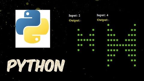 How to print Symmetric-Butterfly Pattern in python || Butterfly pattern in python || Python