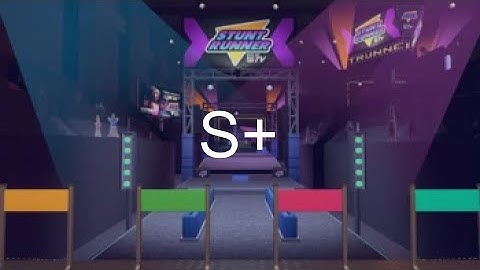 Screen mode stunt runner S+ rank!