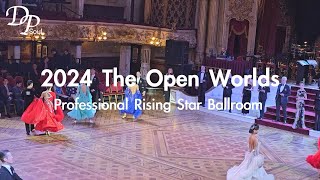 Changhung Lin林長宏 & Wen Hsuan Lee李文萱 | 2024 The Open Worlds Professional Rising Star Ballroom|Foxtrot