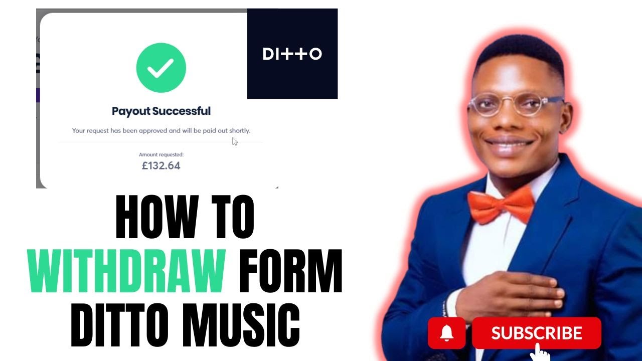 HOW TO WITHDRAW MONEY DIRECT TO BANK ACCOUNT FROM DITTO