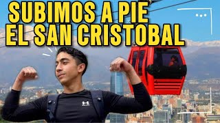 SUBIMOS EL CERRO SAN CRISTOBAL A PIE Y BAJAMOS A PIE (AVENTURA EXTREMA) EN 5 HORAS !!  POCO O MUCHO?