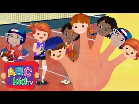 It's A Sports Finger Family! | Learning Sports for Kids | ABC Kid TV Nursery Rhymes & Kids Songs