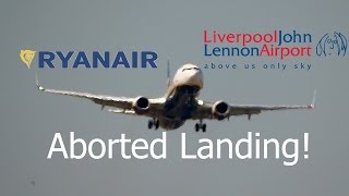 Ryanair 737 Aborted Landing in Strong Winds at Liverpool Airport! screenshot 4