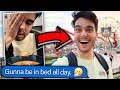 I FAKED Being SICK And Went To DISNEYLAND! **INSTAGRAM PRANK**