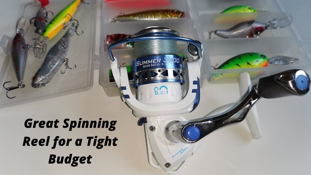 Kastking Summer 3000 Spinning Reel - Great Reel For a Tight/Small Budget!!!  