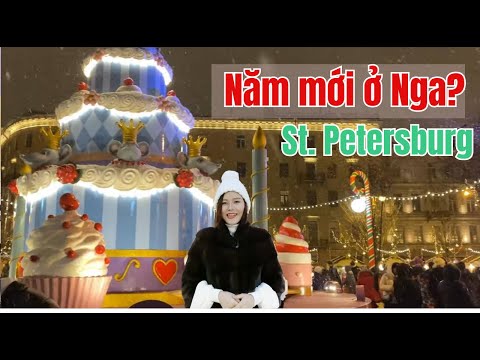 Video: Mừng Năm Mới ở Moscow hoặc St.Petersburg