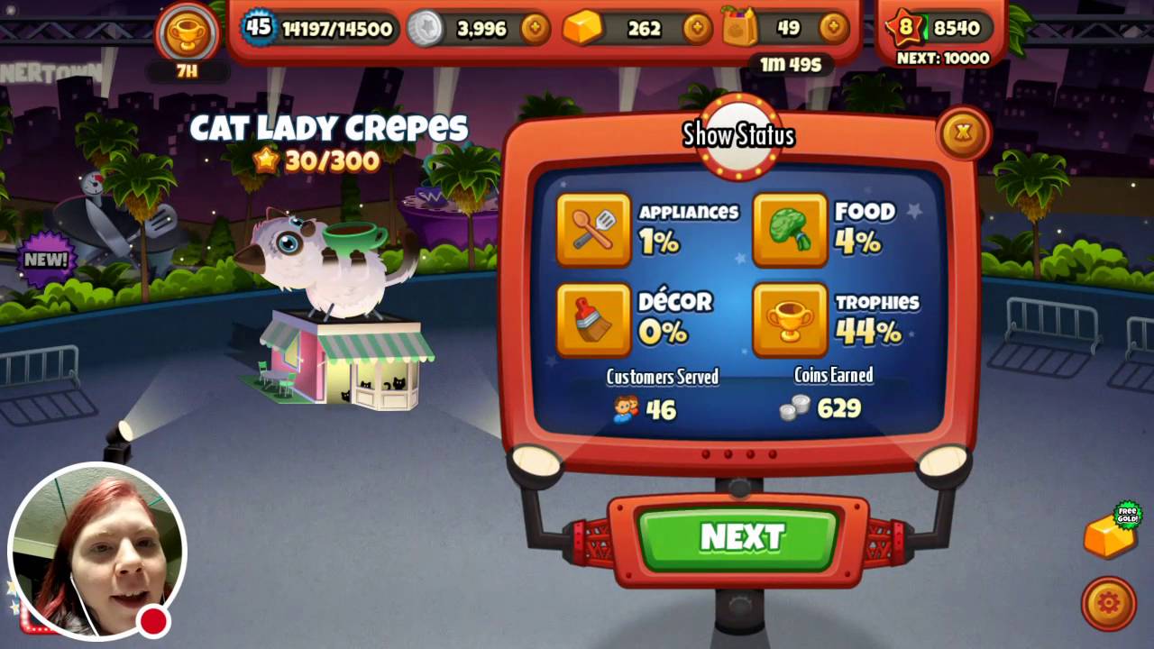 KITTY CREPES! COOKING DASH 2016 1 YouTube