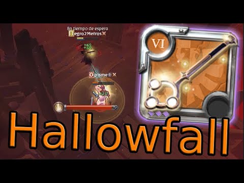 Playing hallowfall #1 - corrupted dungeons - albion online.
