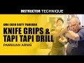 Knife Grips & Tapi Tapi Drill | Ama Guro Raffy Pambuan | Pambuan Arnis | Filipino Martial Arts