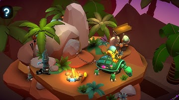 Tiny Robots: Portal Escape - Chapter 1 Jurassic Joyride Walkthrough