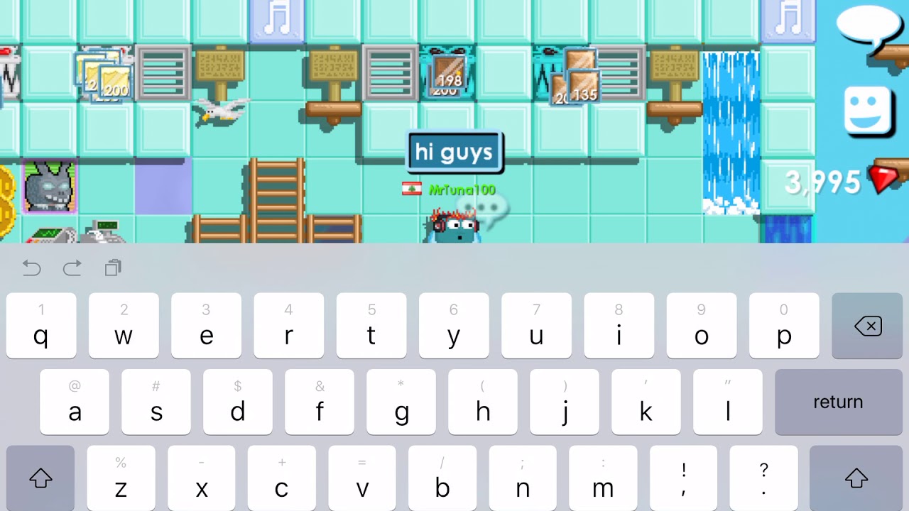 How to type in color in growtopia