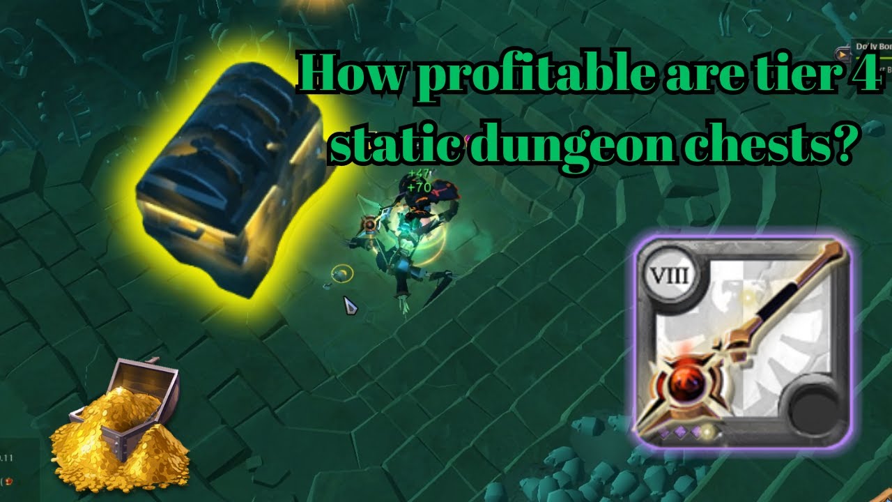 Are Albion Online Tier 4 Static Dungeon chests profitable? l Albion