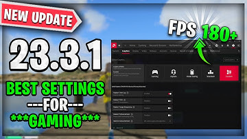 AMD Software: Adrenalin Edition 23.3.1 New Update 23.3.1 Best Settings for Gaming & optimization!