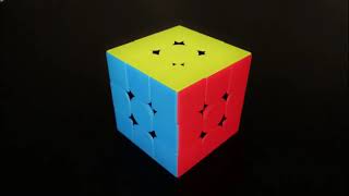 Self-assembly of a cube 3x3x3 (animation)/ Анимация сборка кубика Рубика  3х3х3#shorts