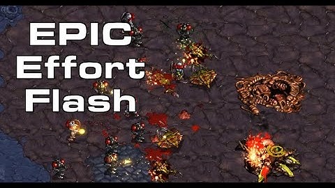 E P I C! Effort 🇰🇷 (Z) vs Flash! 🇰🇷 (T) on Dominator! - StarCraft - Brood War - 2025