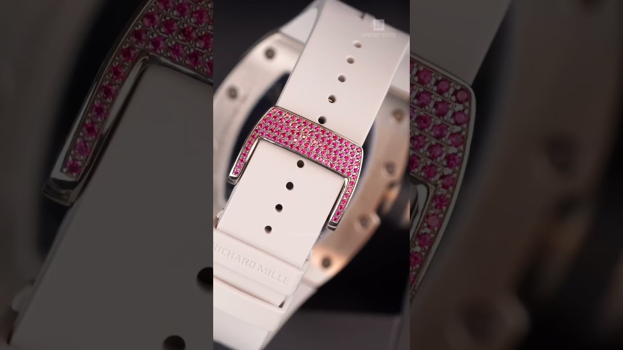 The RM52-01 Skull Tourbillon with Ruby set case and Pink Ruby / Diamond set Skull Dial | Luxury Souq