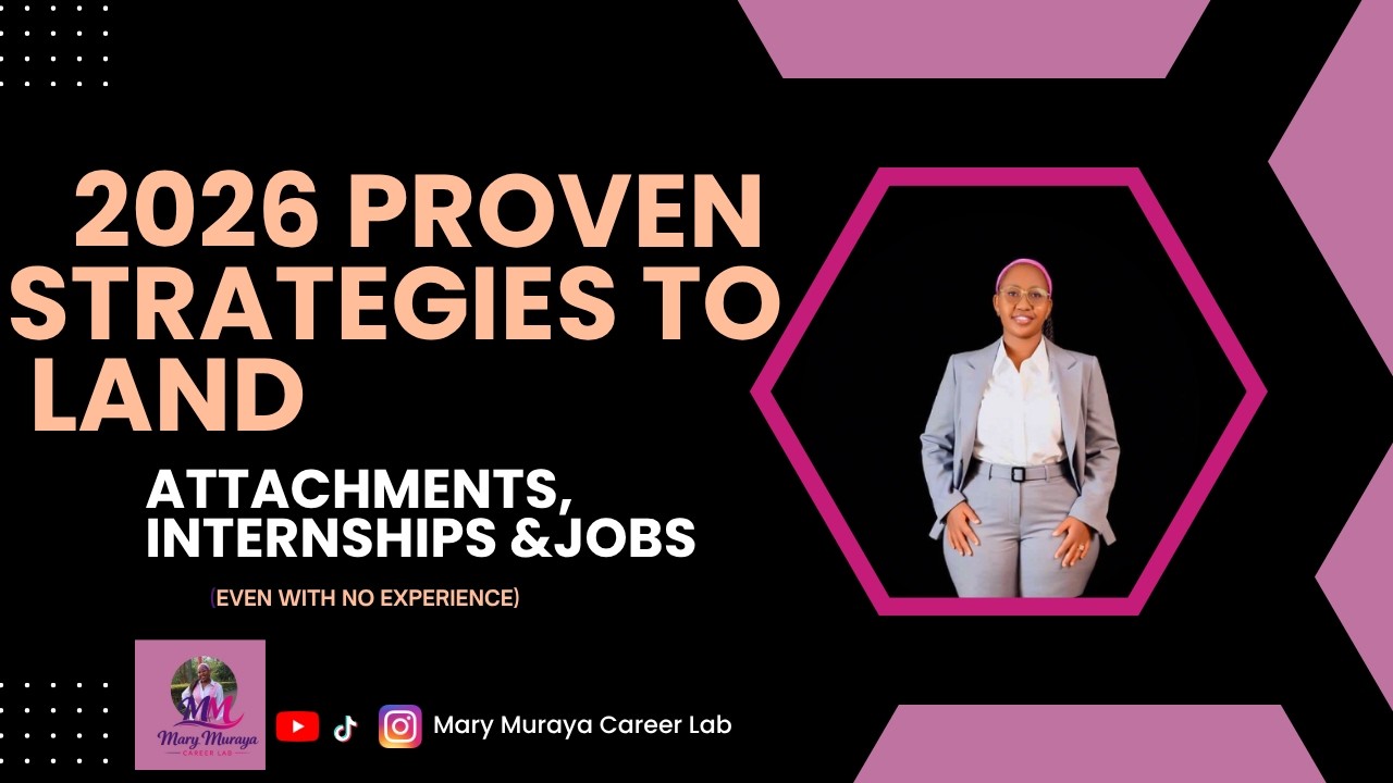 How to Get Internships, Attachments & Jobs in 2026 (Even With No ...