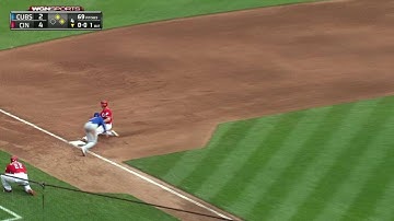 CHC@CIN: Contreras fires to third, nabs Renda in 4th
