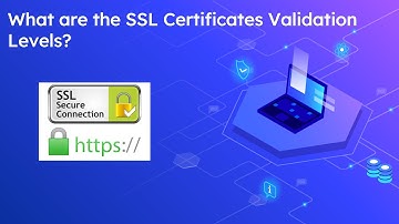 What are the SSL Certificates Validation Levels?