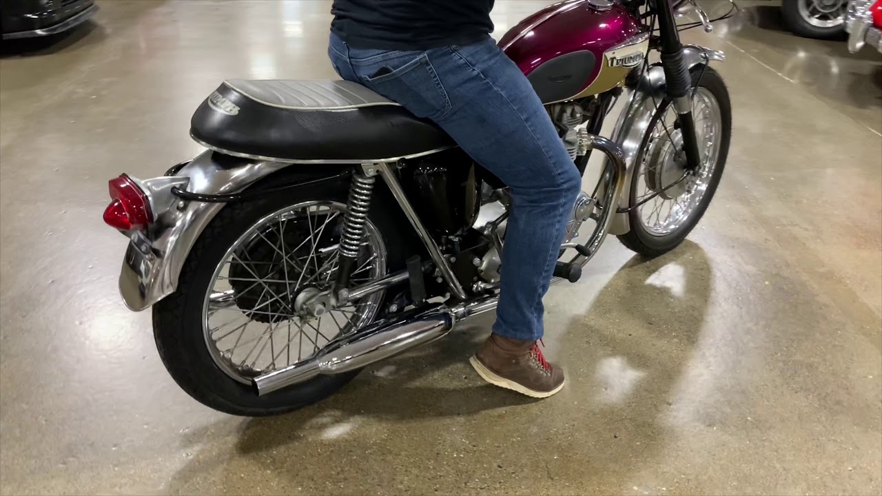 1967 Triumph Bonneville TT Motorcycle