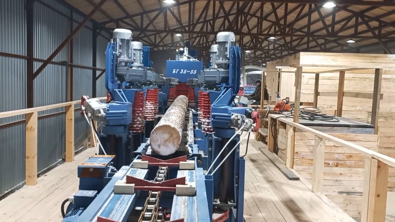 Лесопильная линия 
