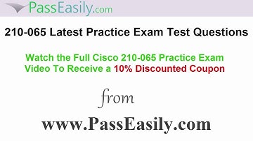 210-065 Cisco Exam 210-065 Test Questions PDF