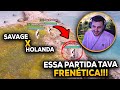 CONFRONTO SAVAGE X HOLANDA - ILHA DO METRÓPOLE