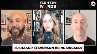 'BELTS DON'T MATTER' Why are fighters DUCKING Shakur Stevenson? | Fightin' Words 063