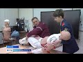 Ветеран из Вологды обучает старшеклассников оказанию первой медицинской помощи