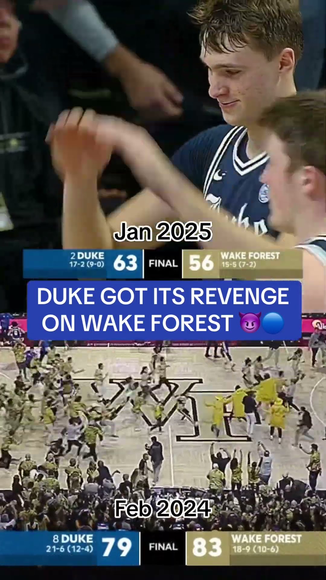 Duke got its revenge ?