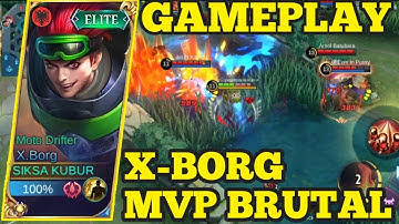 CRAZY FIRE EXPLOSION | EARLY UNTIL LATEGAME BRUTAL GAMEPLAY!! | BUILD X-BORG NEW META
