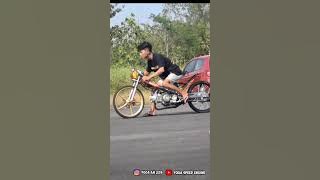 Adi Tuyul Jumping Hampir Motor Terbalik | Jupiter Z 130cc FFA