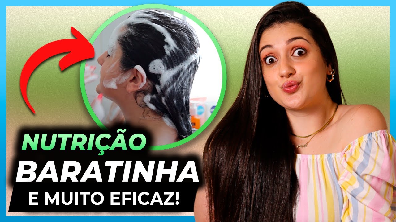 Nutrição Caseira PERFEITA e BARATINHA! Muito brilho e maciez!