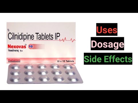 Nexovas 10 - cilnidipine tablets