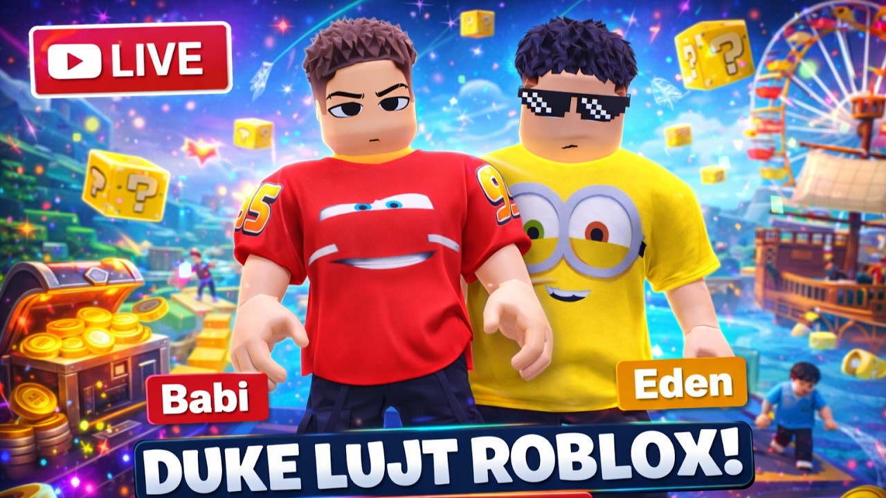 Babi, Unë dhe Fansat Provojmë Lojëra të Çmendura në Roblox 😂🔥