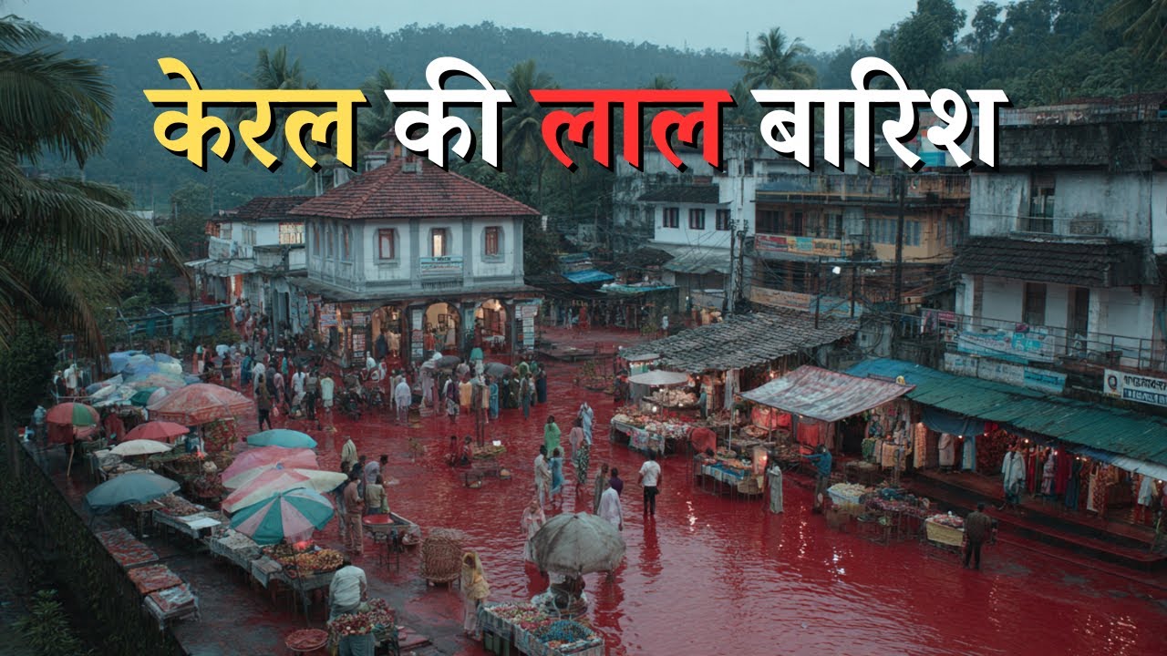 केरल की लाल बारिश – रहस्यमयी दस्तान | Kerala red rain mystery| Blood rain Kerala documentary|