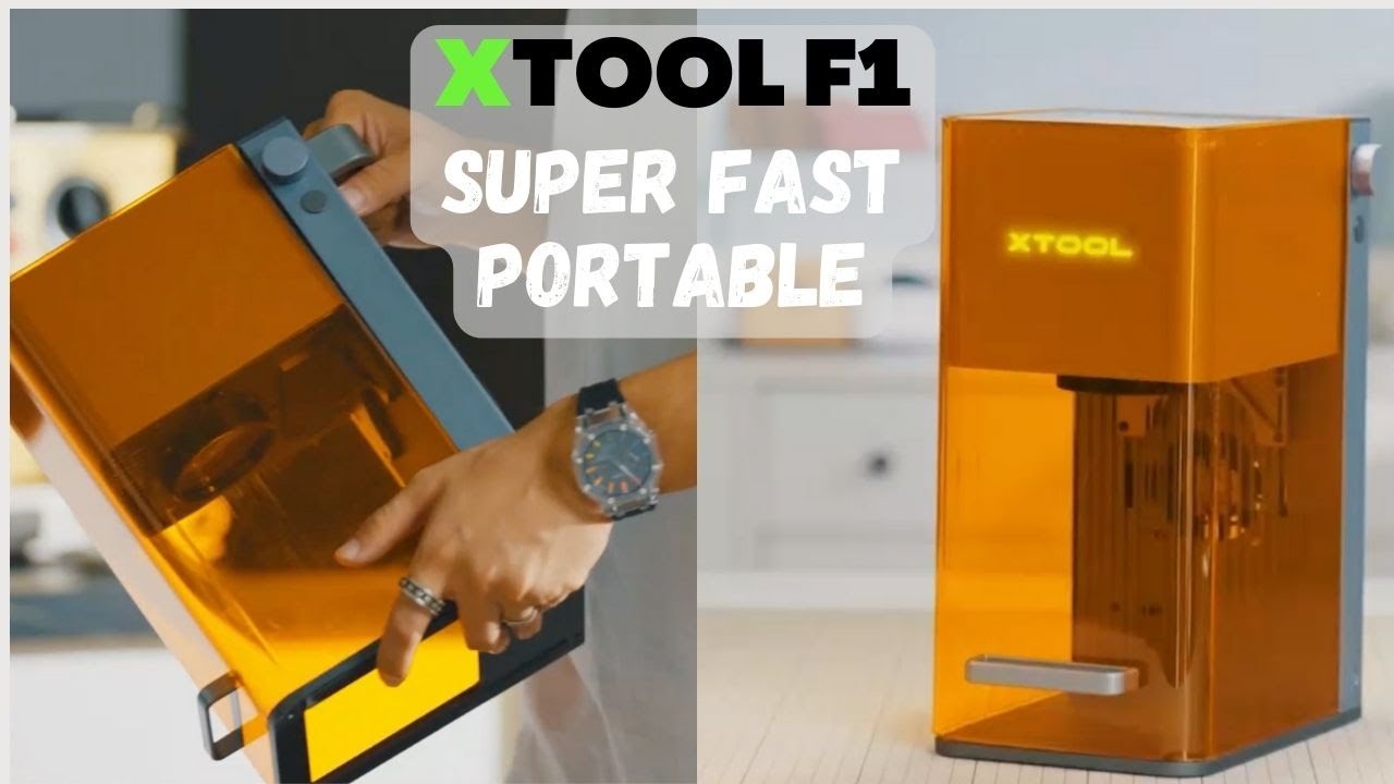 The NEW xTool F1 - Super Fast Laser Cutting & Engraving Machine