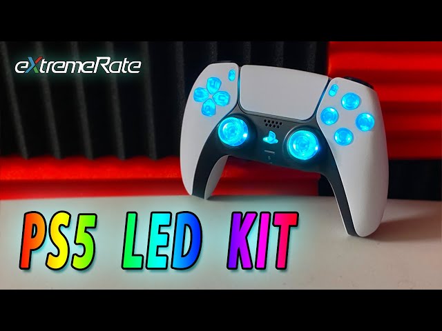 How To Install The DTF LED Kit For PS5 Controller By eXtremeRate
