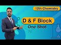 D and F block Elements in Hindi   One Shot by ashish sir