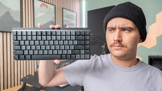 I didn't want to review this keyboard... | Logitech Mx Mechanical Mini