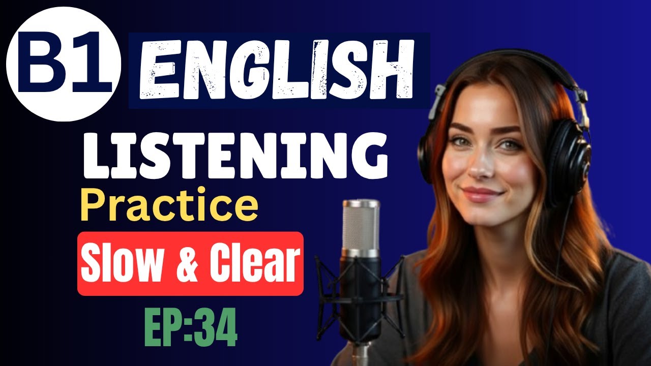 B1 English Listening Practice｜Learn to Speak English Fluently｜Improve ...