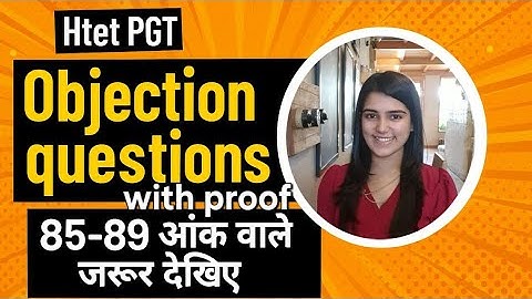 Htet pgt objectionable questions #htet #pgt #answerkey #objections #physics question 2025