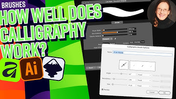 Inkscape, Illustrator, Affinity: Which One Has The Best Calligraphy Brushes?