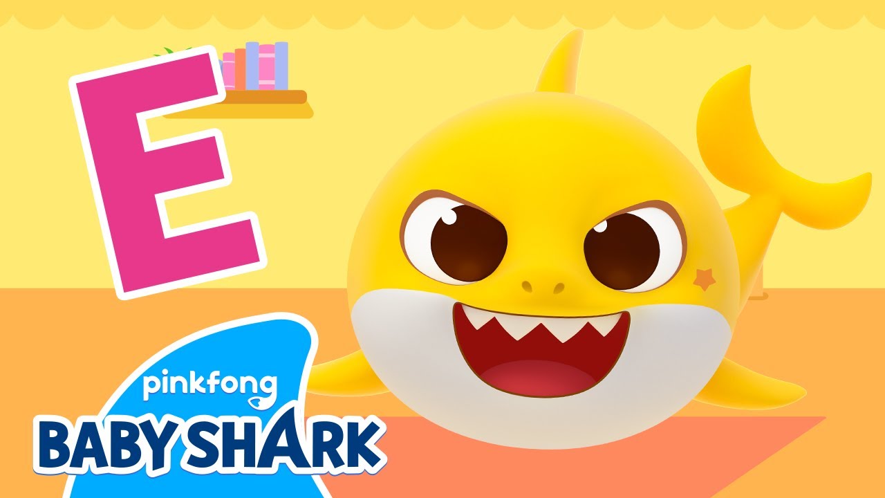 🐘 Baby Shark's ABC Song | Letter E - Elephant | Learn ABCs with Baby Shark | Baby Shark Official
