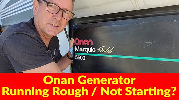 Snelle doe-het-zelfoplossing voor een slecht werkende Onan 5500-generator