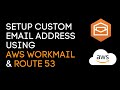 How to setup custom email address for domain using AWS WorkMail