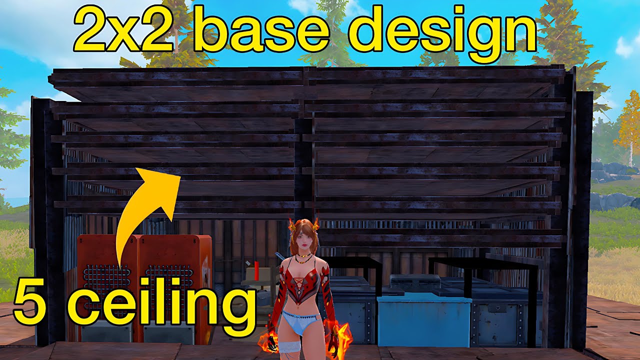 Solo & duo best design || 5 ceiling base || last island of survival || last day rules survival